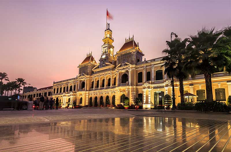 Hôtel de ville Saigon Ho Chi Minh Ville