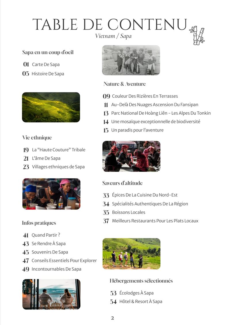 Mini-guide Sapa - page 3