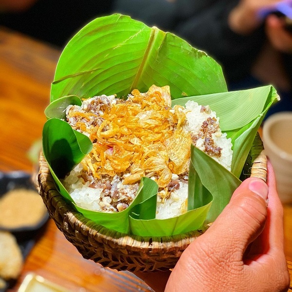 Cambodge & Recette : Durian au lait de coco et riz gluant