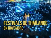 Top festivals et activités en Thaïlande en novembre 2024