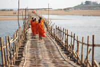 Découverte de la ville de Kampong Cham au fil du Mékong