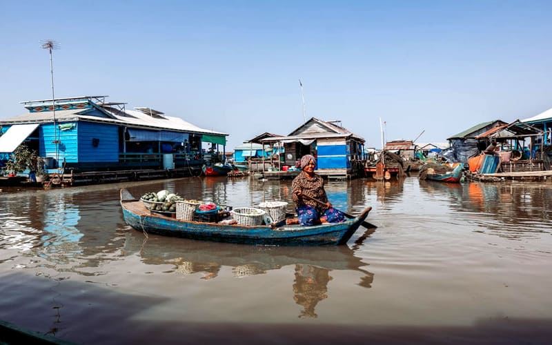 Kampong Khleang, une vie suspendue sur l’eau au cœur du Tonlé Sap
