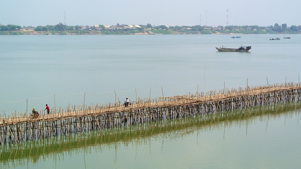 Découverte de la ville de Kampong Cham au fil du Mékong