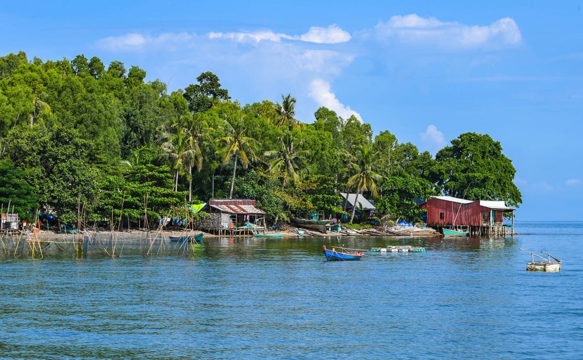 Ha Tien Vietnam: un carrefour de transport important du Sud
