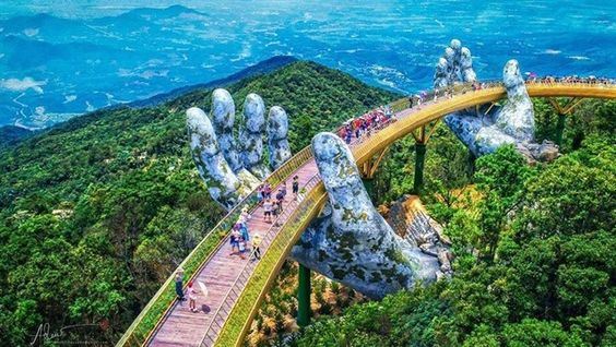 Pont d’Or Da Nang: Voyage à travers les nuages 