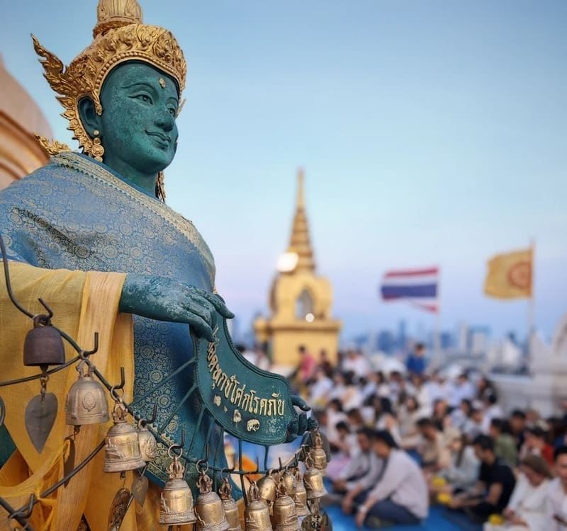 Wat Saket à Bangkok : visiter le Mont d’Or et sa vue sur la vieille ville