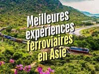 Deux trains asiatiques classés parmi les 9 expériences ferroviaires incontournables de 2025