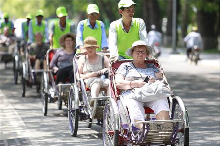 Cyclo-pousse : l’histoire d’un mode de transport emblématique au Vietnam 