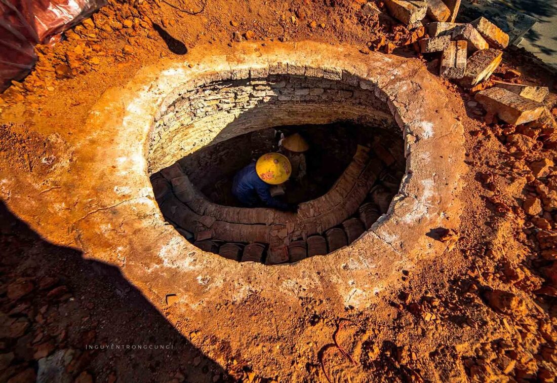 À la découverte du village artisanal de tuiles “yin yang” à Lang Son, Vietnam