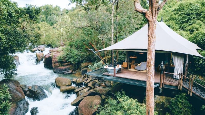 Hôtels de luxe au Cambodge : de la jungle aux îles