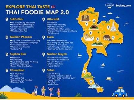 Thai Foodie Map 2.0 : un guide culinaire à travers les villes cachées