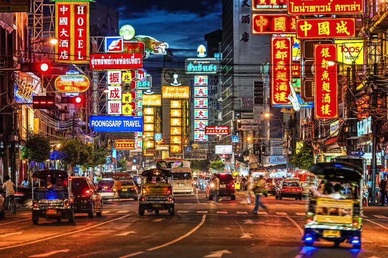 Quartier chinois de Bangkok: Découverte à la perspective locale