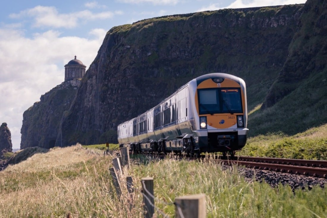 Le train Derry/Londonderry - Coleraine (Irlande du Nord)