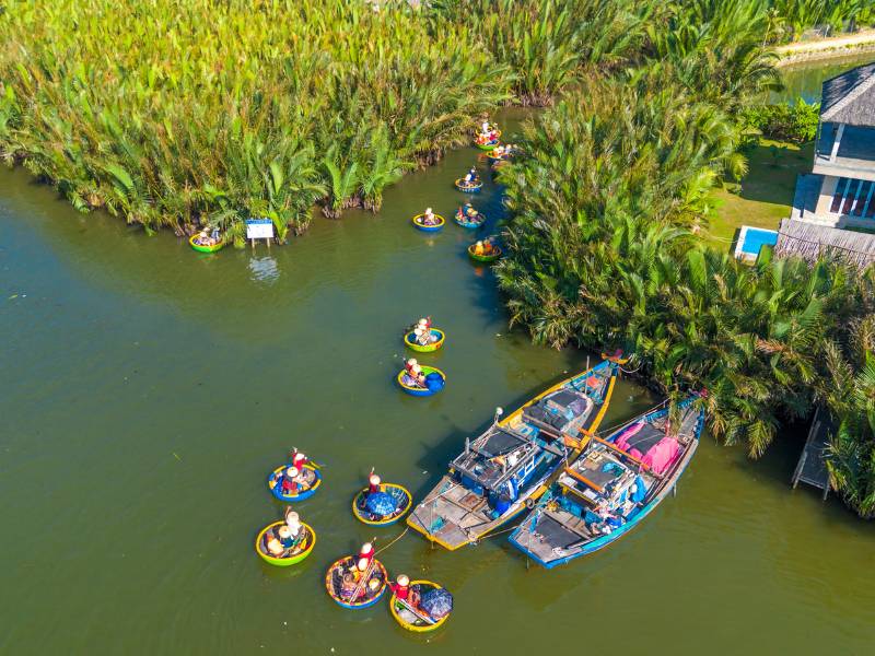 hoi an bateau-panier