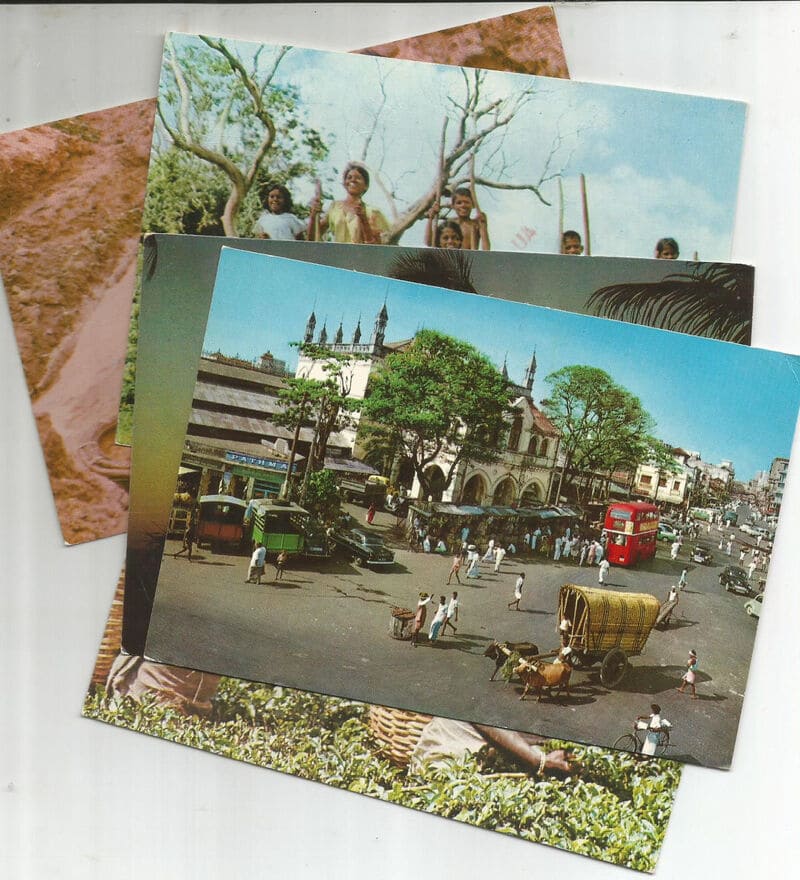 carte postale de Sri Lanka