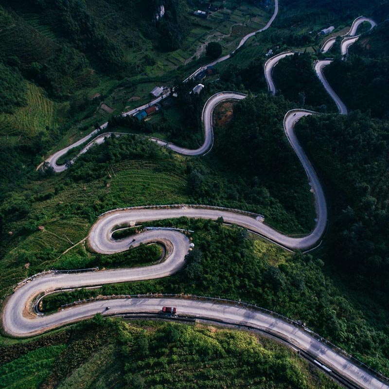 ​La boucle de Ha Giang par le haut