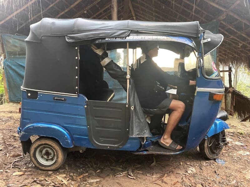 Tuk Tuk à Ella