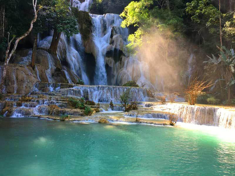 Les cascades de Kuang Si