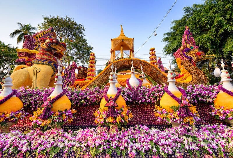 Festival des fleurs Chiang Mai