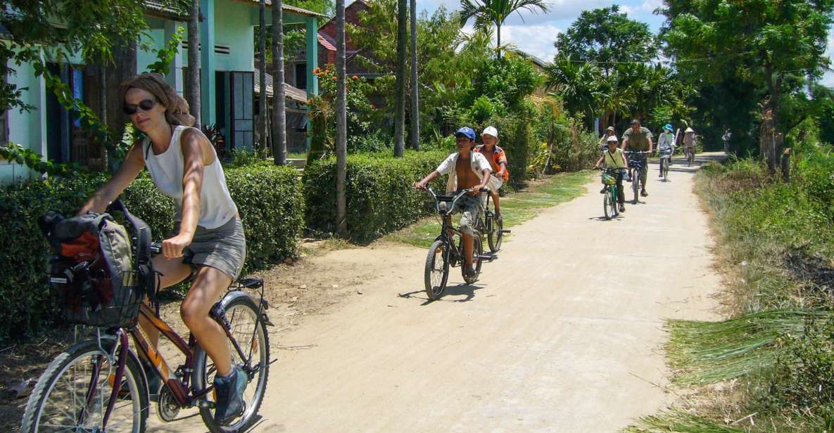 faire du velo au village de Cam Thanh