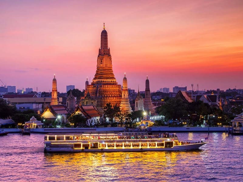 Faire une croisière sur la rivière Chao Phraya