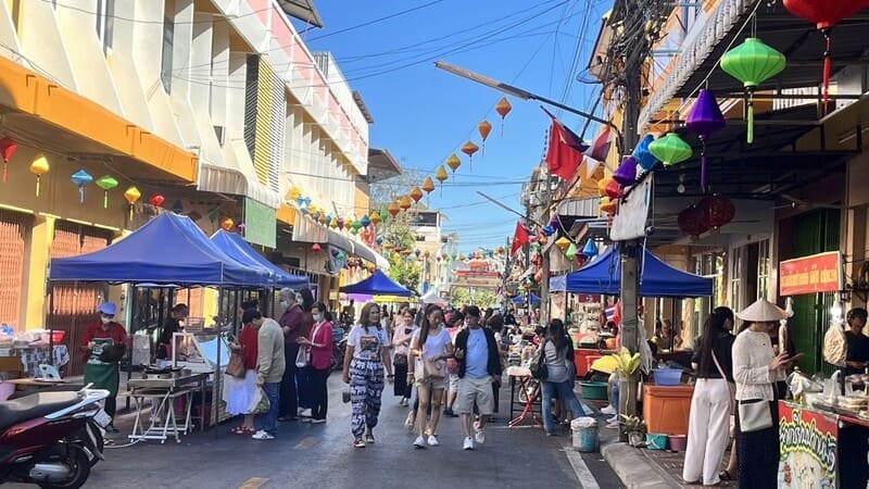 Quartier vietnamien à Udon Thani