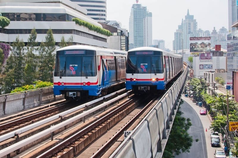 Train à Bangkok