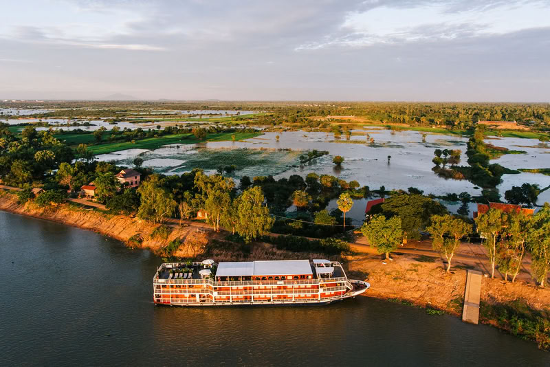 La croisière Mékong Vietnam-Cambodge classique dure 8 jours et 7 nuits