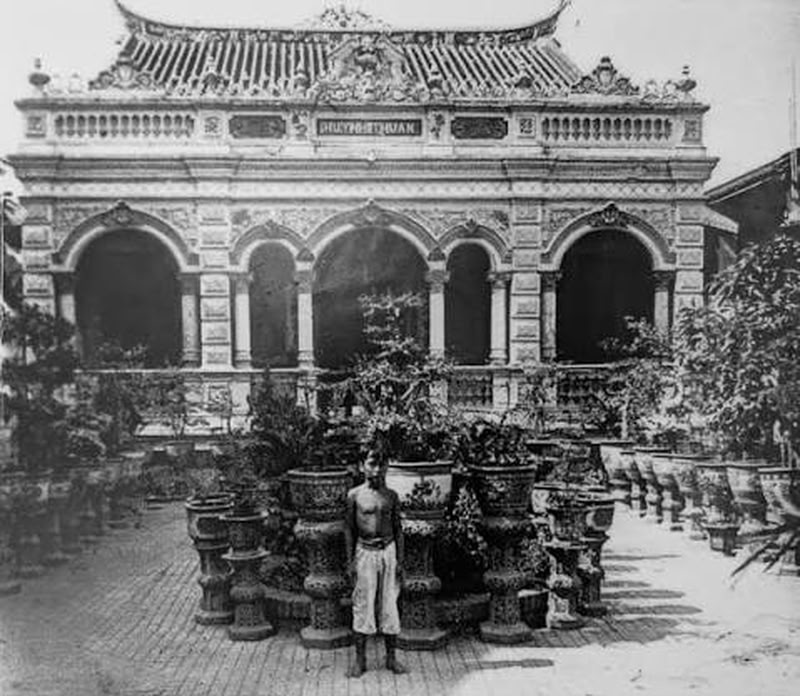 La maison de Huynh Thuy Le, construite vers 1895