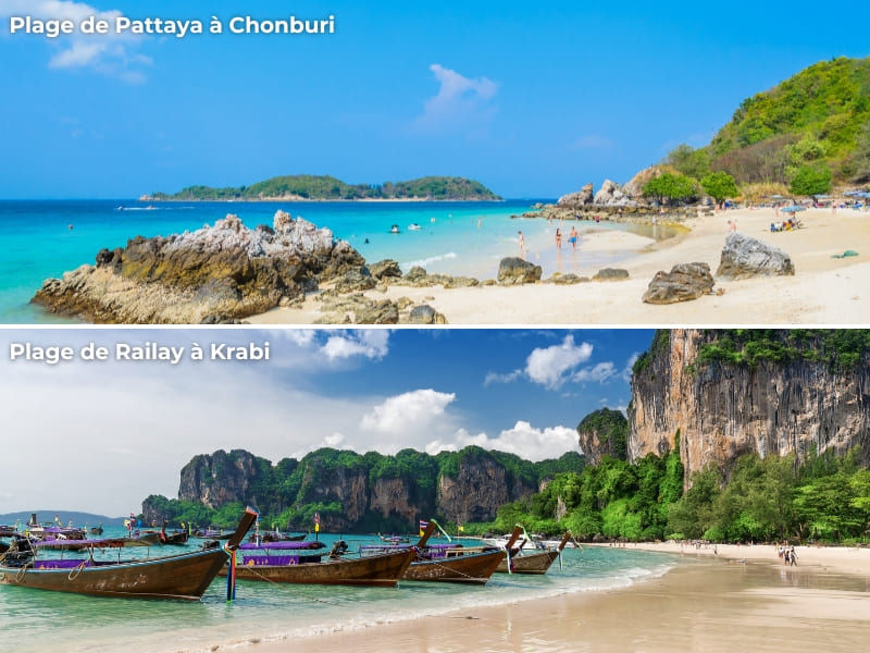 Thailande, Pattaya, Railay Beach, plage