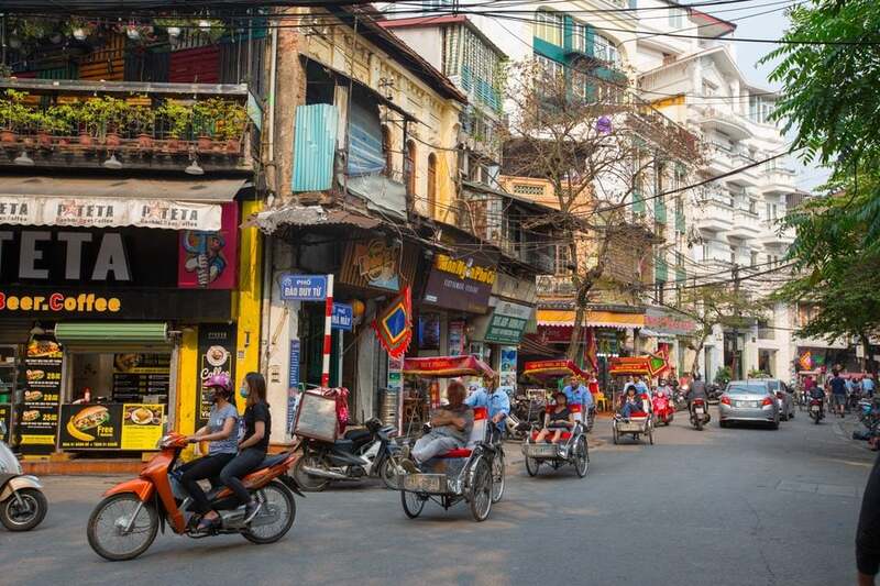 Le vieux quartier d''Hanoi