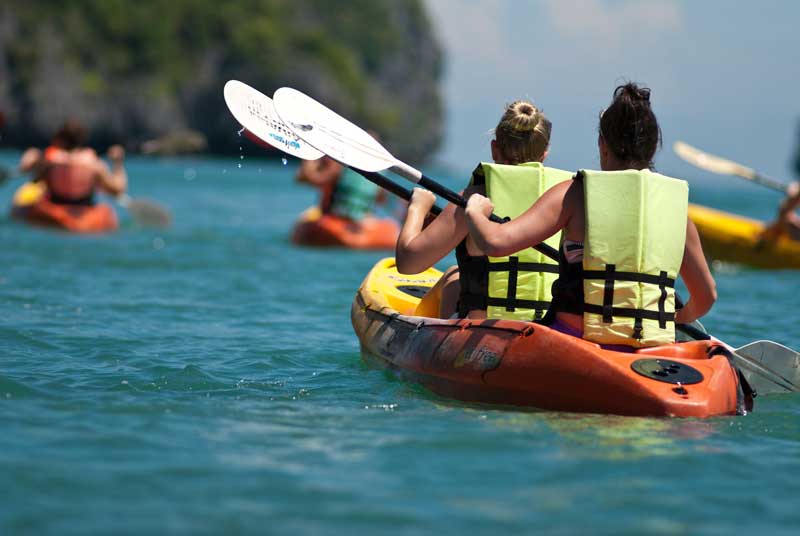 kayaking baie halong