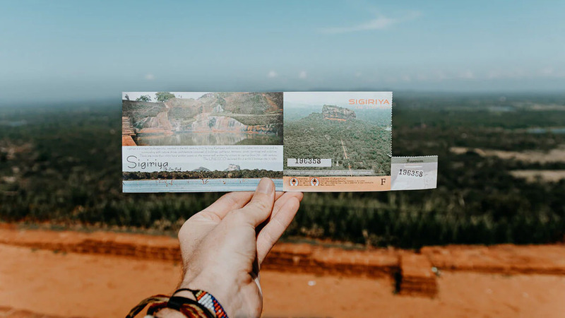 Ticket pour Sigiriya