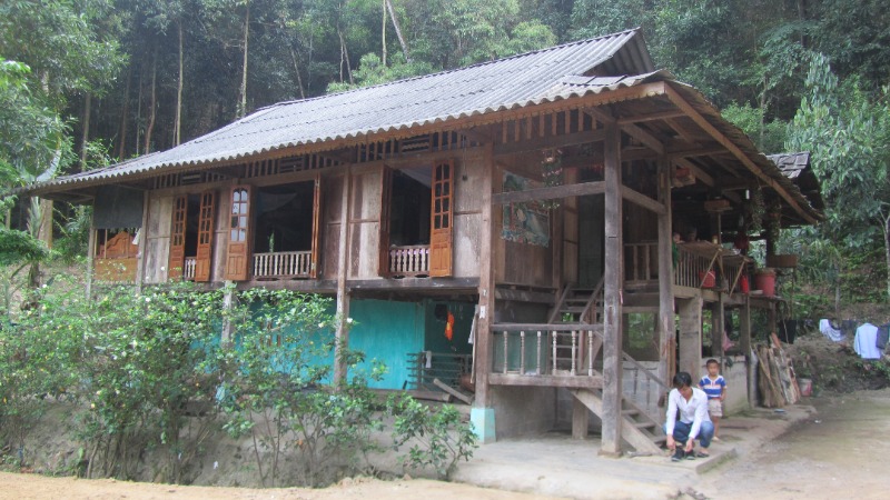la maison de l''ethnie Thai