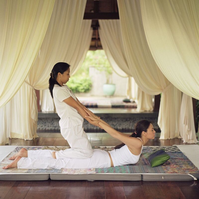 Thailand, Bangkok, massage thailandais
