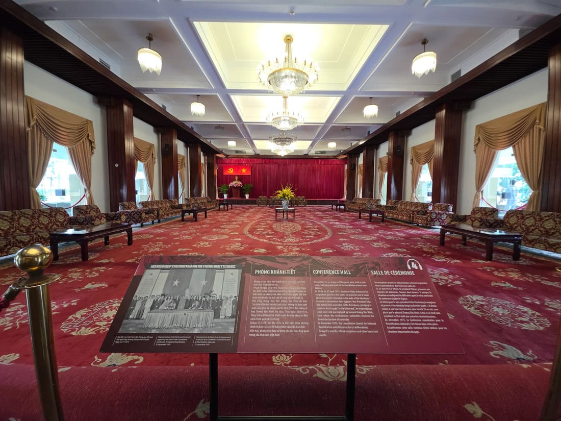 Palais de la Reunification ho chi minh ville
