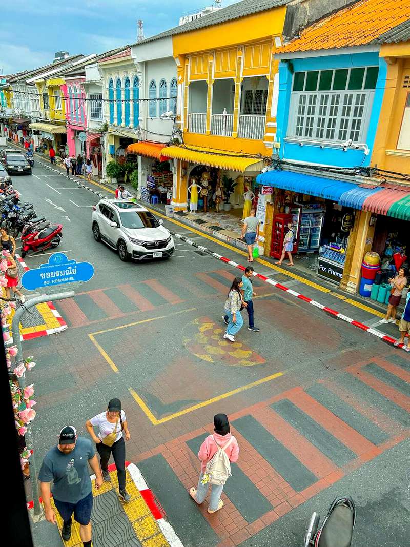 Riche histoire : La vieille ville de Phuket.
