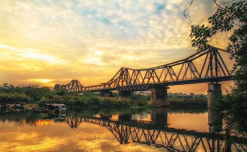 Pont Long Bien Vietnam