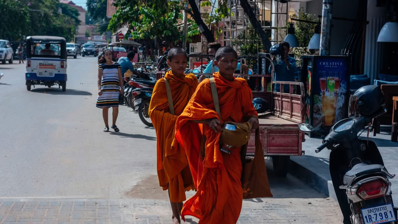 La vie des habitants à Siem Reap