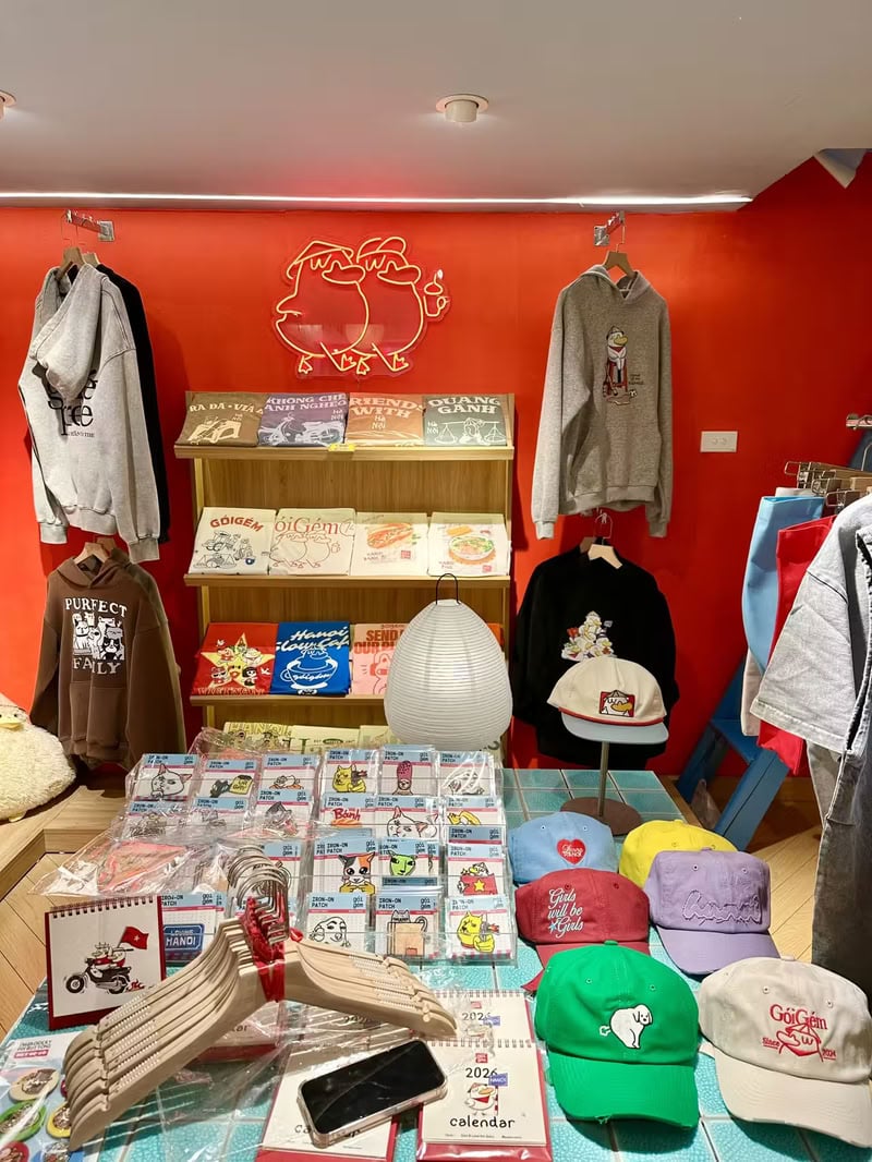 tournez-vous vers les boutiques de jeunes créateurs vietnamiens. 