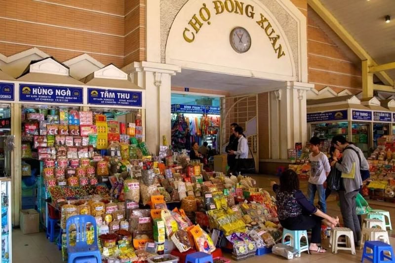 Le marché Dong Xuan 
