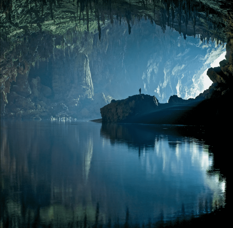 Vieng Xai grotte, Laos, explorer
