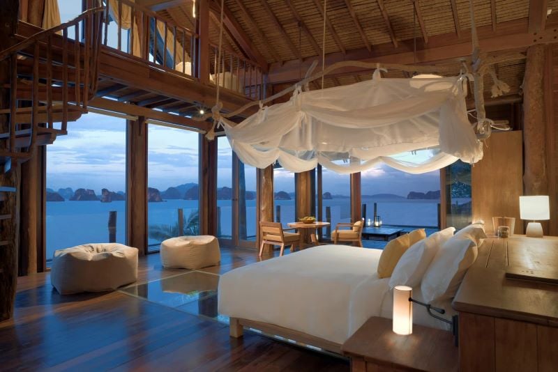 chambre de six senses Koh Yao Noi