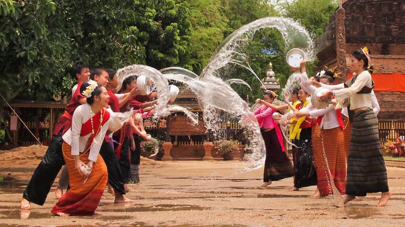 Thailande, Songkran, festival