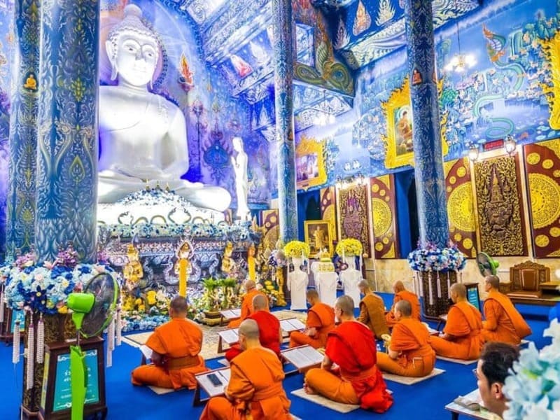 temple bleu chiang rai