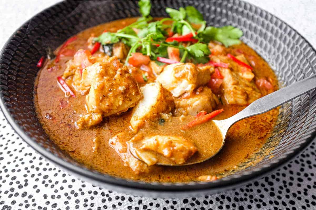 Curry de poisson