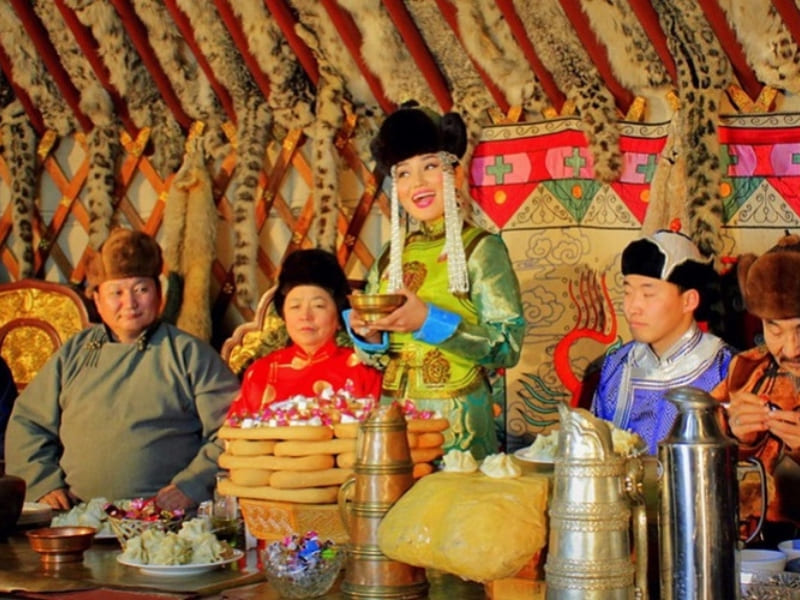 Mongolie, Nouvel an lunaire