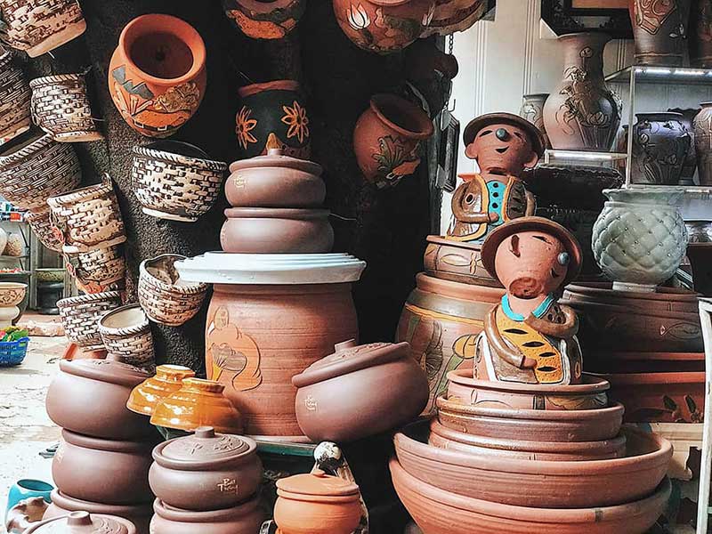 Les produits céramiques du village de Bat Trang Hanoi