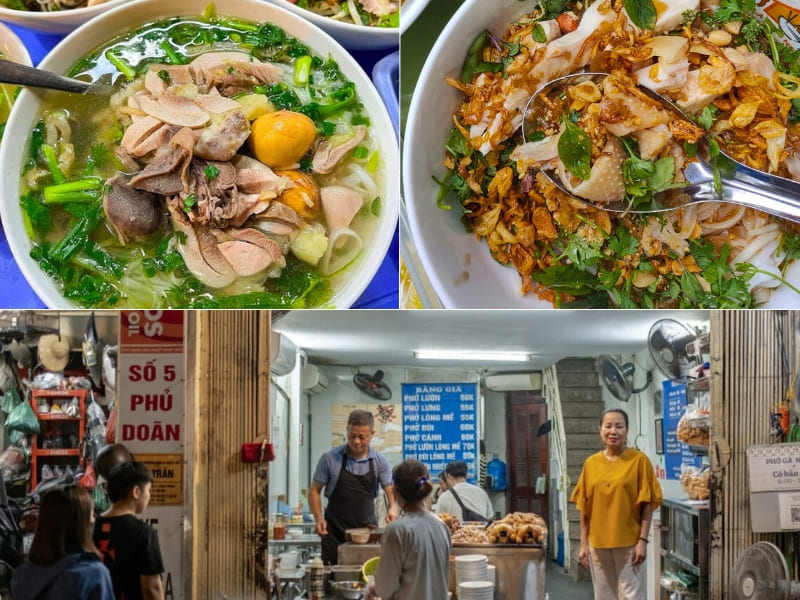 Pho au Poulet Nguyet, Hanoi, gastronomie