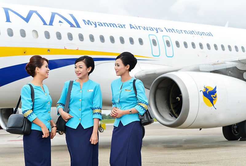 compagnie aérienne Myanmar Airways International